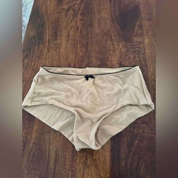 Frankie’s Bikinis Lisa Ribbed Bikini Bottom - suntanned - Picture 2 of 4